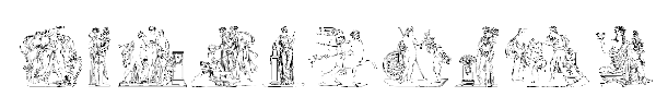 Classic Sketches font preview